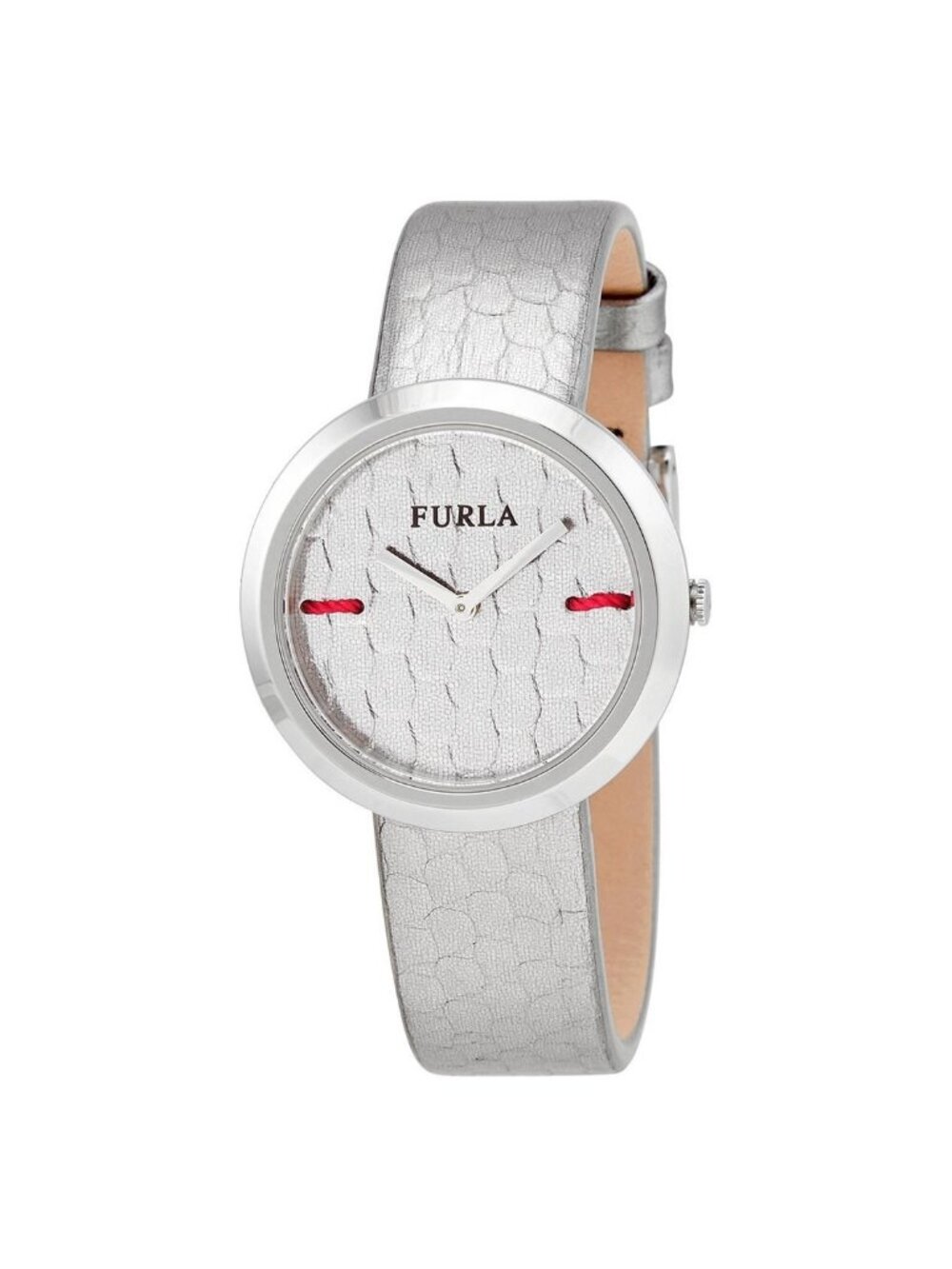 NWT Furla My Piper Quartz Silver Dial Ladies Watch